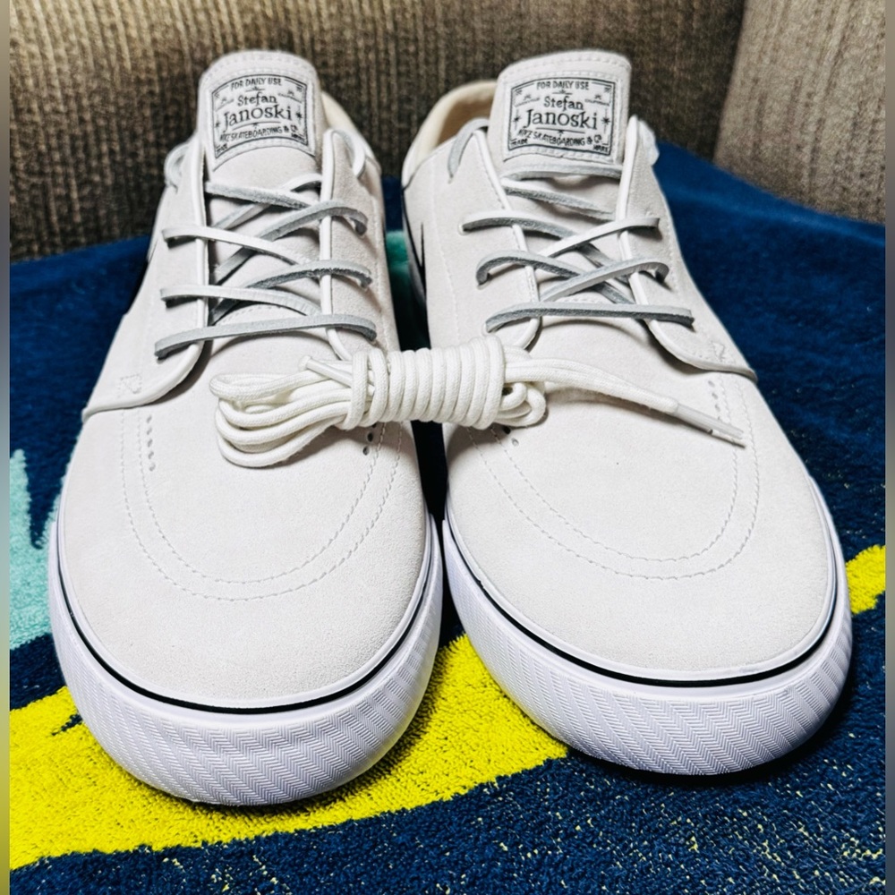 Nike White Stefan Janoski Men's Sneakers Brand New No Tags